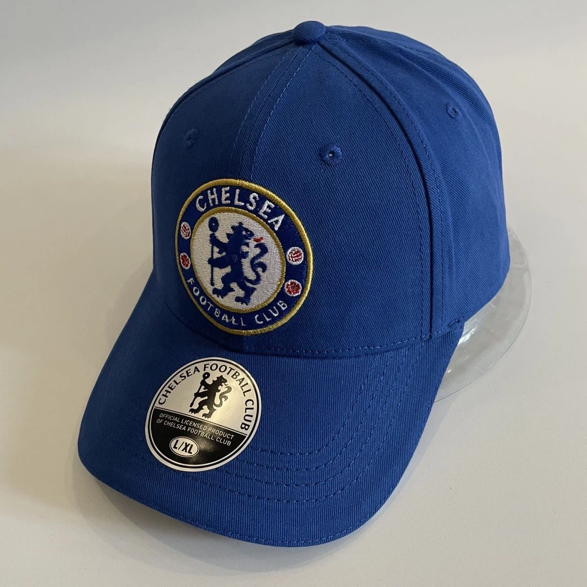 Chelsea FC Football Club Baseball Cap, Official‑Style Embroidered Crest Adjustable Dad Hat For Soccer Fans