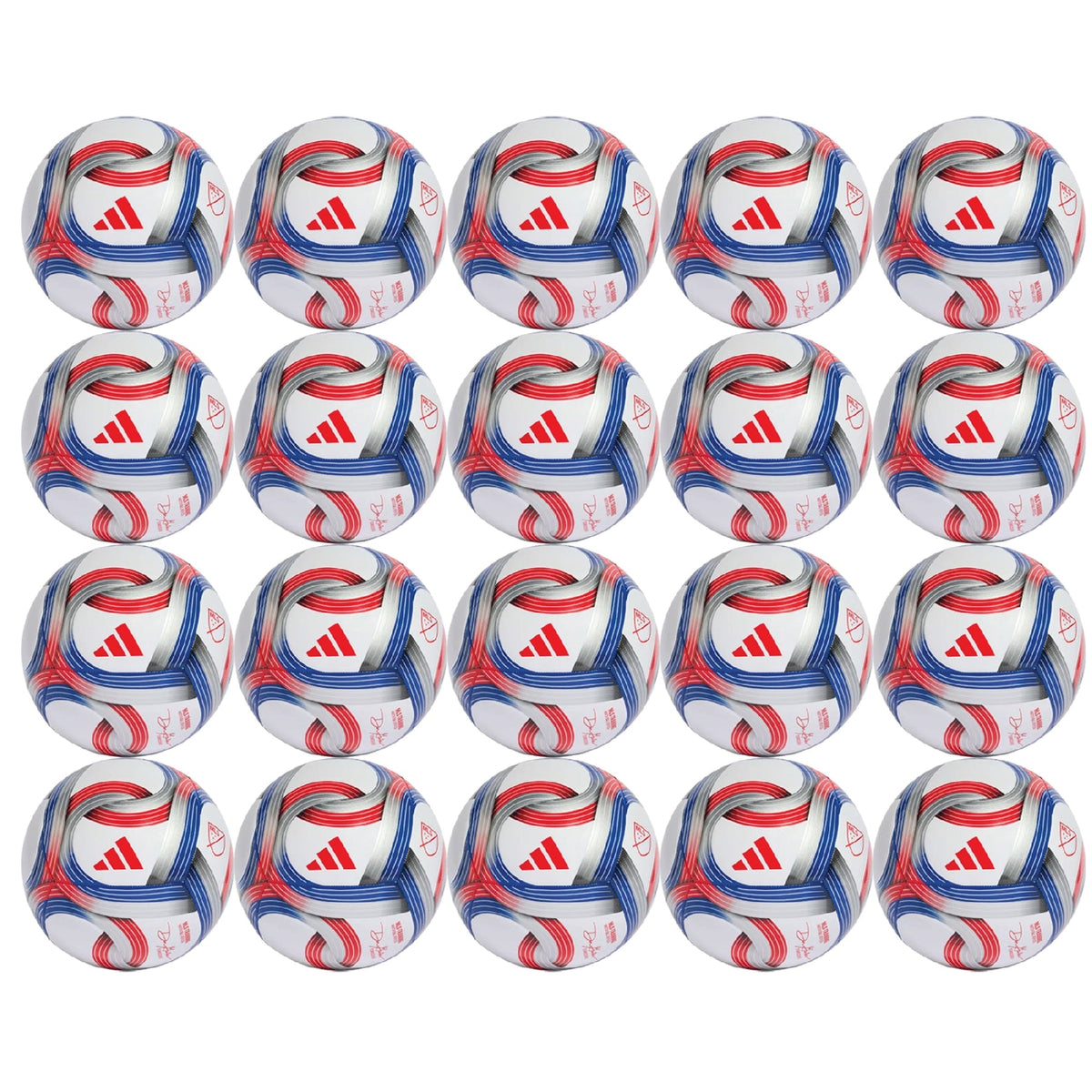 adidas MLS Training 2026 Soccer Ball - 20 SOCCER BALL PACK