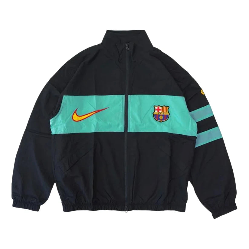 Nike FC Barcelona Third Repel i96 Track Jacket 'Black Green Frost University Gold' IO4327-010