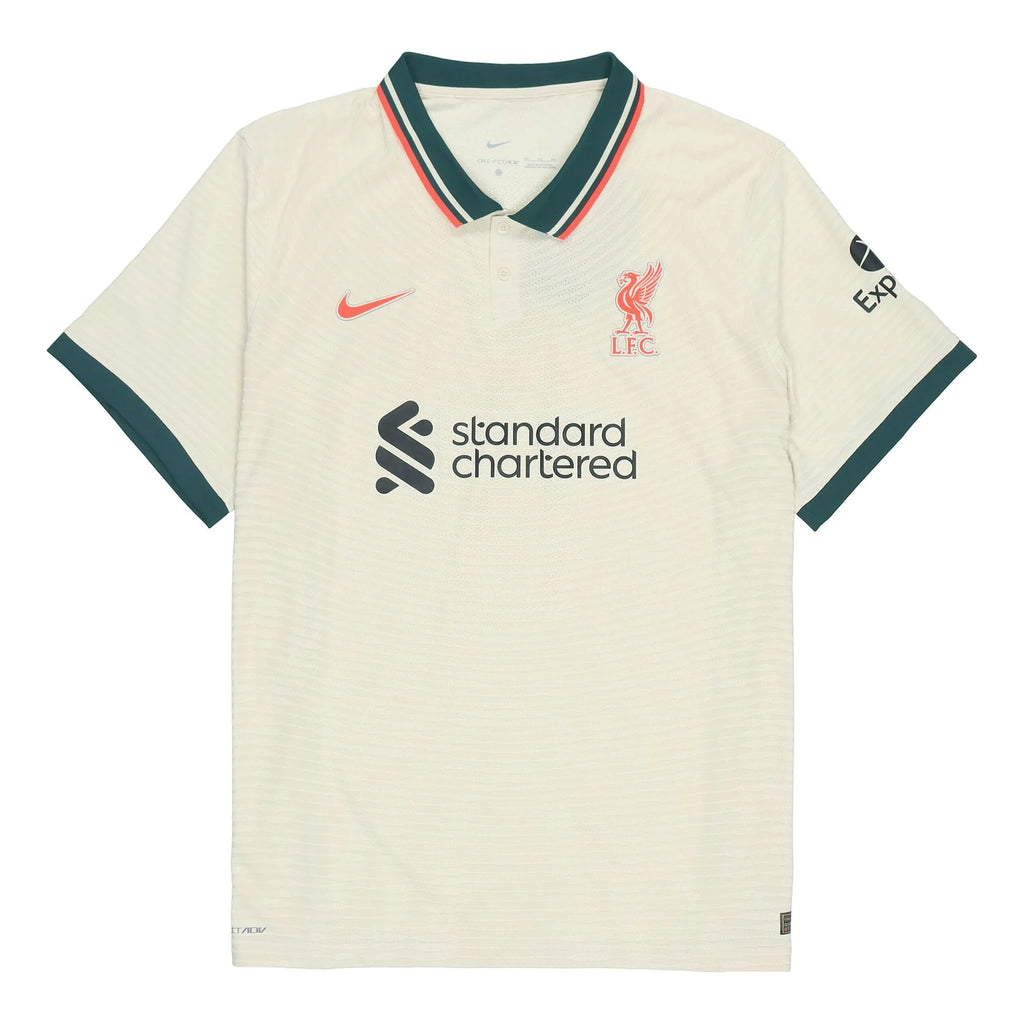 Nike Soccer/Football Sports Short Sleeve Jersey AU Player Edition 21-22 Season Liverpool Away Gray DB2532-239